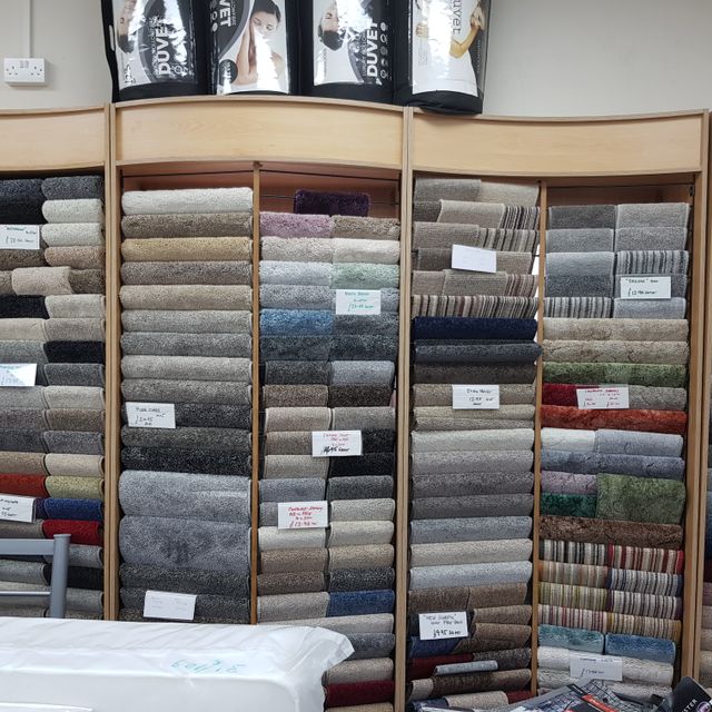 Carpet showroom